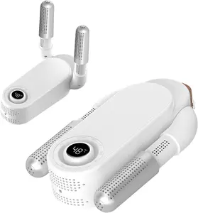 2026 Get Your Gear Completely Dry with This Smart Shoe Dryer – Features 360° Heat Blower, Four Timer Settings, and a Foldable Hanging Design, Perfect for Sneakers, Boots, Gloves, Ski Boots, and Helmets