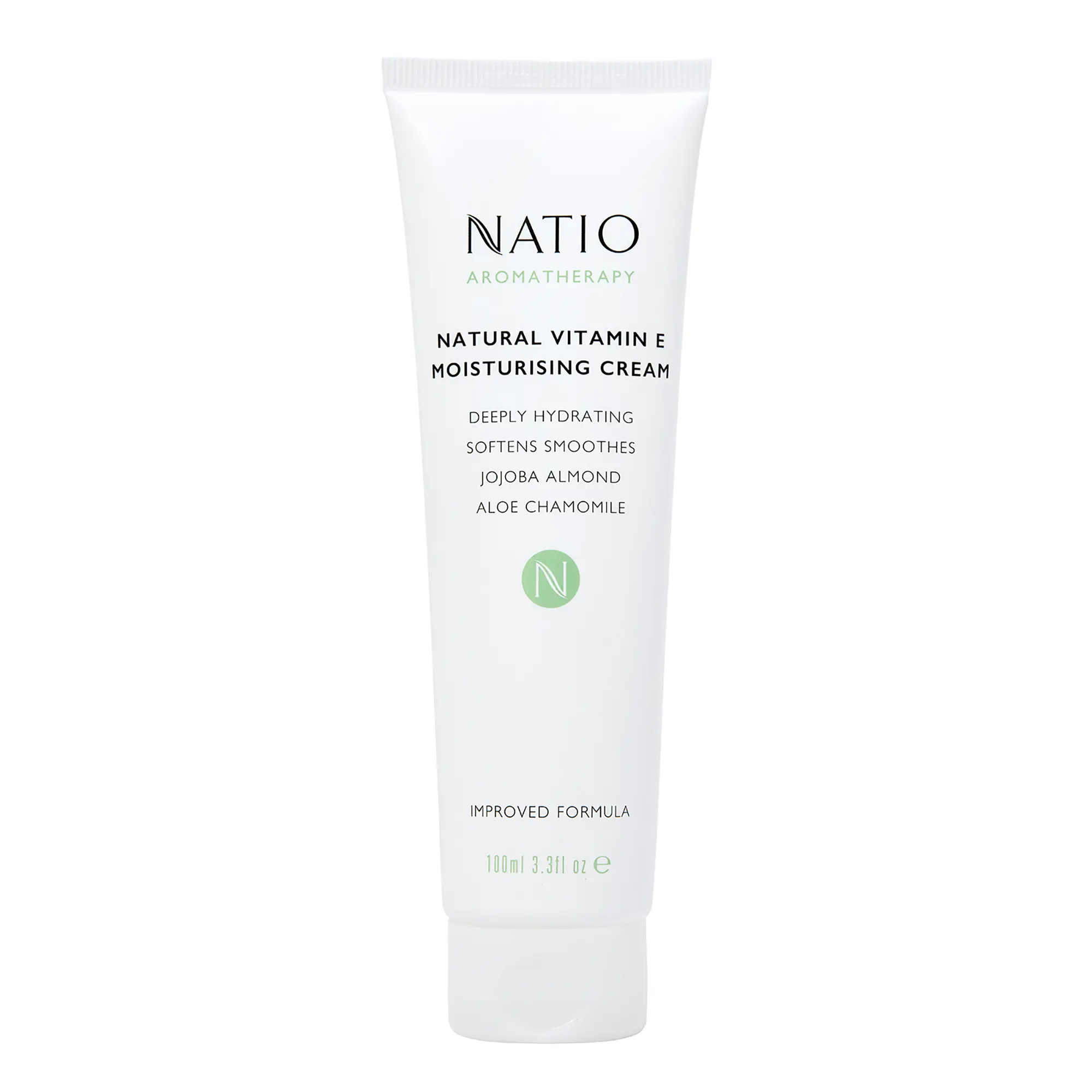 Natural Vitamin E Moisturising Cream by Natio for Women - 3.3 oz Cream