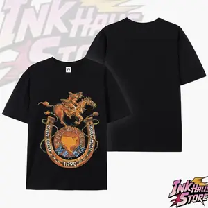 SBR jojo JJBA  Steel Ball Run  JoJo's Bizarre Adventure Short-sleeved cotton unisex casual T-shirt 2JW