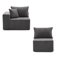 Gray-Left Corner and Armless