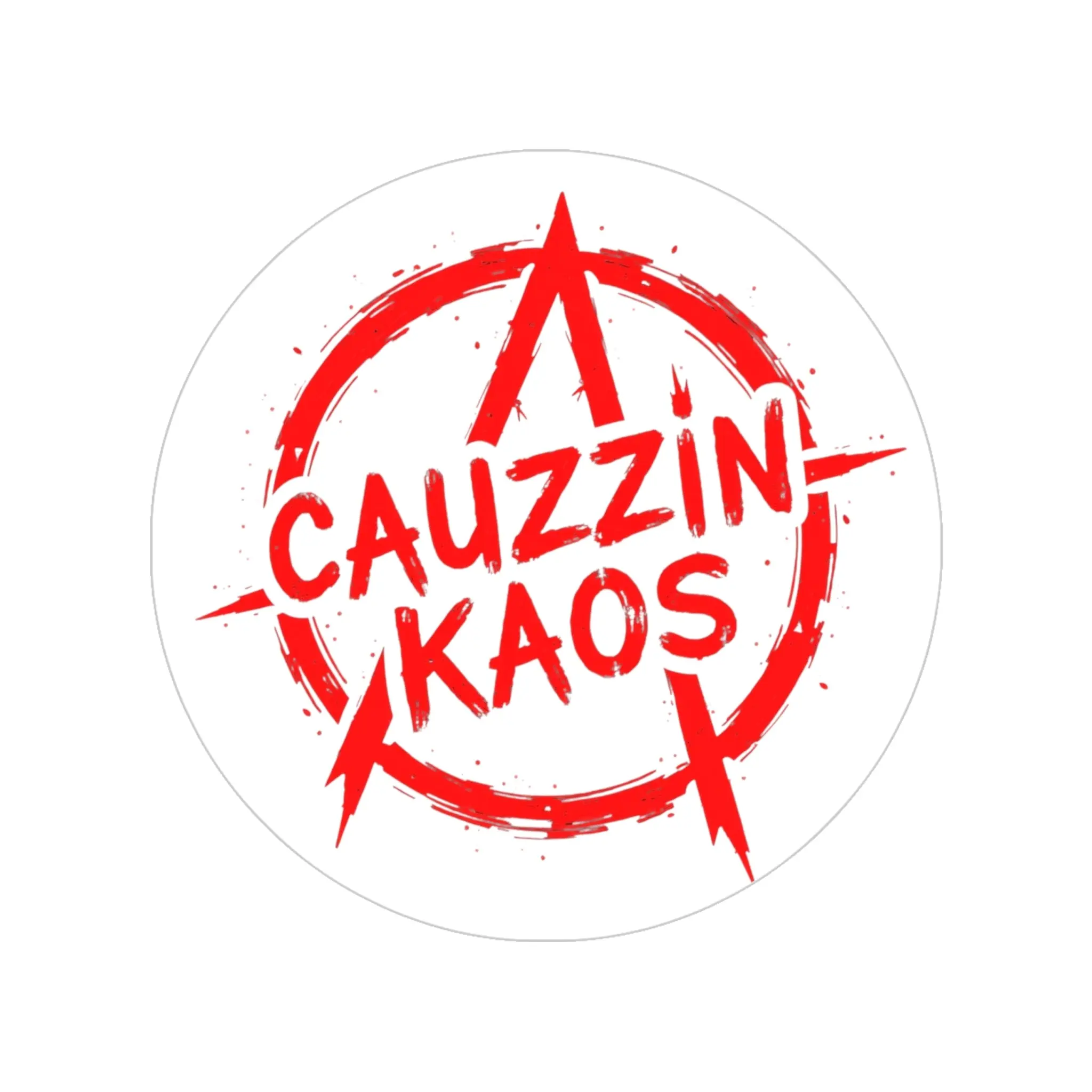 CAUZZIN KAOS anarchy Sticker Pack