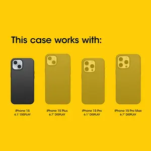 OtterBox iPhone 15, iPhone 14, and iPhone 13 Symmetry Series Clear Case (Clear), Snaps to MagSafe, Ultra-Sleek, Raised Edges Protect Camera & Screen