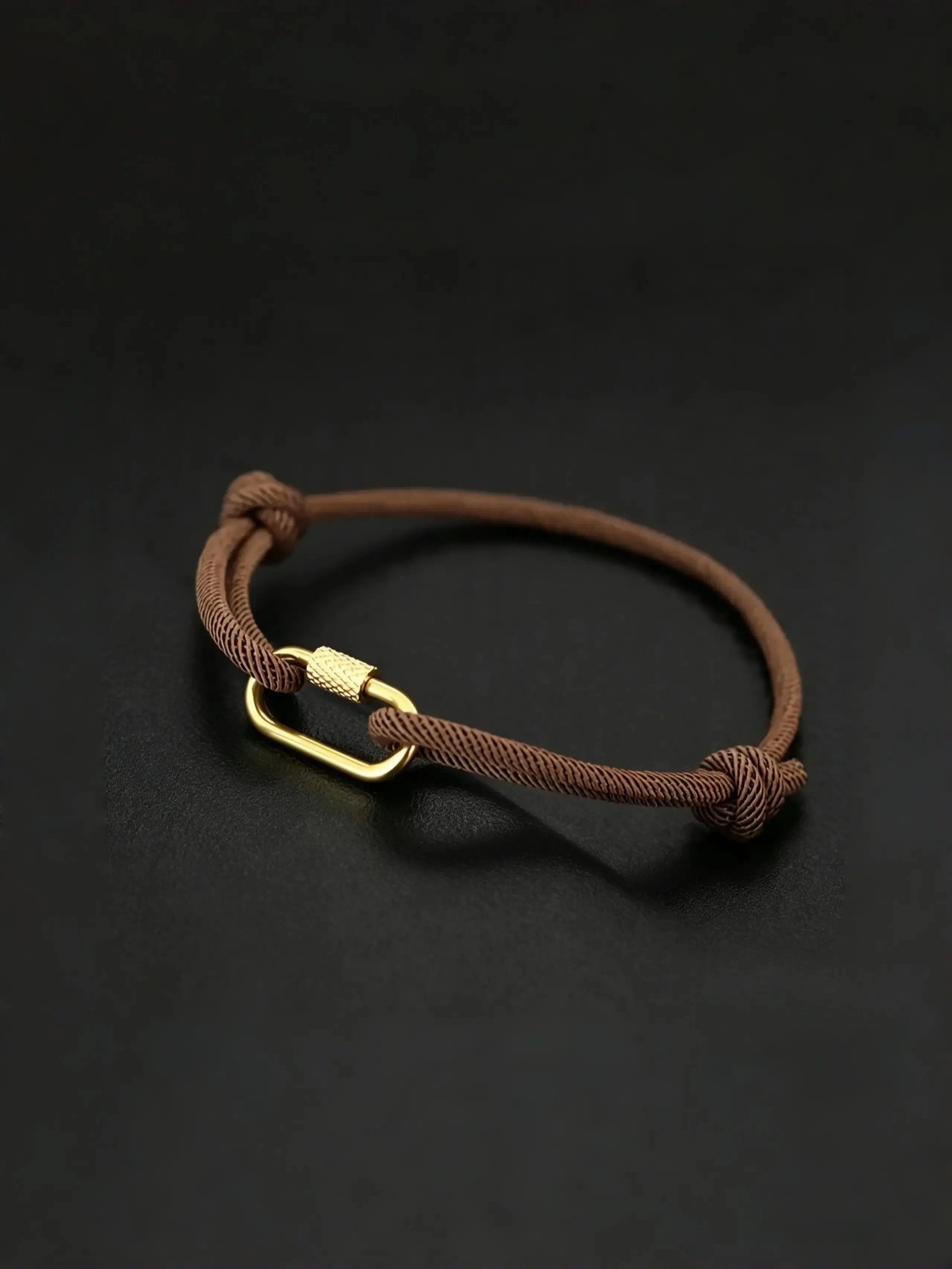 Adjustable Rope Bracelet for Men and Women, Buckle, Casual Detachable Nylon Slide Bracelet, Durable Everyday Accessory, Adjustable Fit, Polyamide