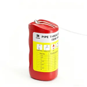 Ukoke 492ft PTFE Pipe Thread Sealant Cord for NPT Fittings (1/8”–4”) – Professional Plumber’s Grade Thread Seal String – Leak-Proof Upgrade for Water, Gas, HVAC & Solar – 150m