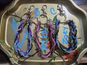 Handmade Keychains - Inspired by K-Pop: Demon Hunter Characters: Rumi, Mira, Zoey, Jinu, Mystery, Abby, Baby, and Romance