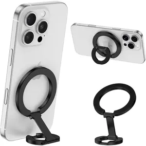 Phone Grip Holder for  S26 Ultra Dual-Sided MagSafe Finger Ring Adjustable Kickstand Loop for Galaxy S25 FE S24 A26 A36 Z Flip Fold7/ 17/16/15, Compatible for   Mount