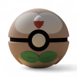 Rowlet - Inspired 3D Printed Collectible