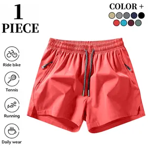 Men's Athletic Shorts Quick Dry Lightweight Breathable Running Gym Workout Shorts with Pockets, Casual Sports Shorts for Fitness Training, Short Length Summer Activewear