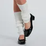 Stylish Layer Rib Knit Leg Warmers