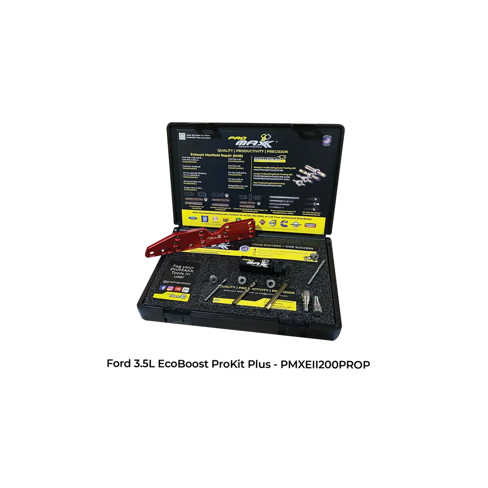 ProMAXX PMXEII200PRO Ford 3.5L EcoBoost Exhaust Manifold Broken Bolt Repair Kit - Elizabeth