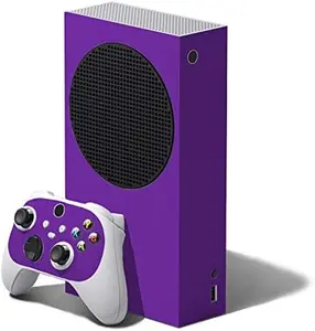 Poppin Purple - Vinyl Decal Mod Skin Kit by  - Compatible with Microsoft Xbox Series S Console (XBS)