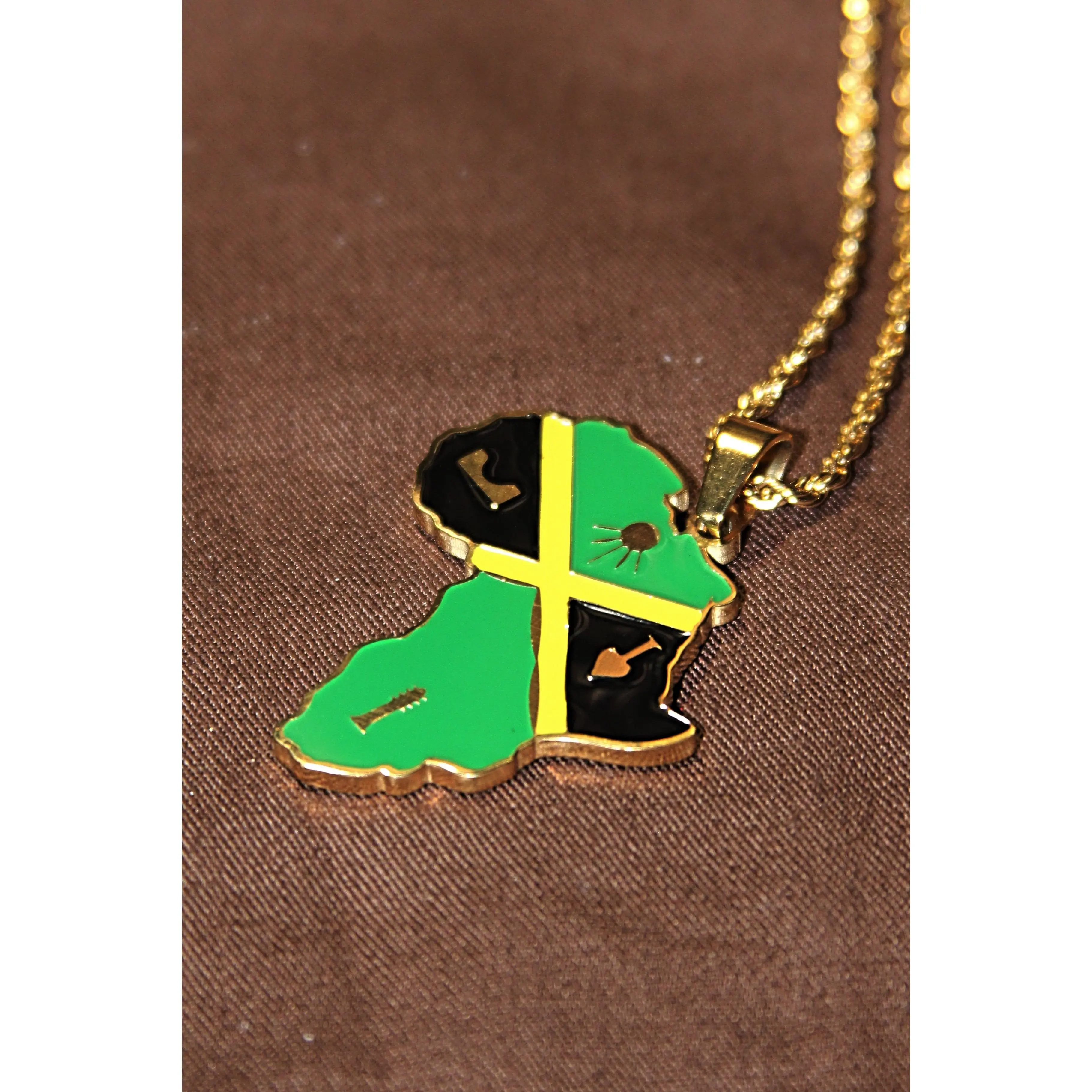 Jamaican Nwnique Pendant