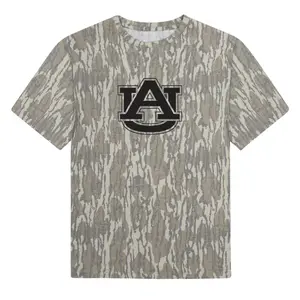 Auburn Bottomland Camo Tee, Hunting 3D Tee, T shirt 3D Camo, Style T Shirt 3D Camo, Camo Pattern Men's T-shirt, Gift For Him For Her