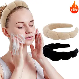 Soft and Stretchy Sponge Hair Band for Face Washing, Spa & Makeup, Multi-Functional Design, Ideal for Daily Use, Comfortable and Stylish Headband