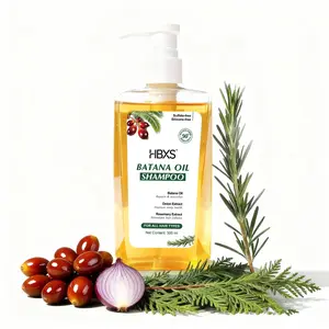 HBXS Batana Oil Shampoo for Hair Growth Reduces Loss Rosemary Enriched Nourishes Strengthens All Types Adds Shine Soft 10.14 fl oz