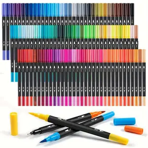 Dual Tip Marker Set Alcohol Artist Markers Marker coloring drawing craft kids stuff for girls school supplies 2025 Brush Pens Diamond Painting