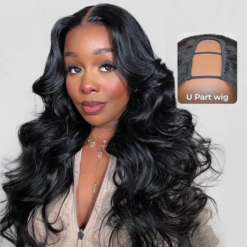 Butterfly Cut Layer-U Part Wig