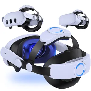 Adjustable Head Strap for VR Headset ,BEBONCOOL Comfort Design for VR Headset Accessories White