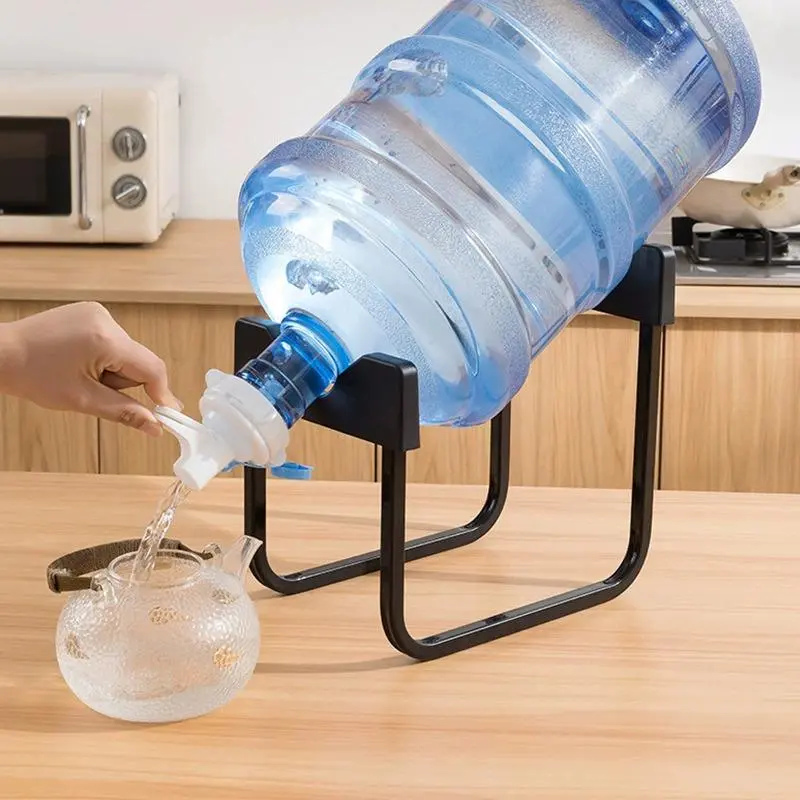 Water Dispenser Stand, 1 Counts/set Including Detachable Water Dispenser Stand & Faucet, Water Dispenser Holder for Home Office Camping Picnic, Kitchen