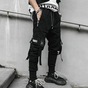 XYXIONGMAO Men's Jogger Pants Techwear Hip Hop Harem Pants Streetwear Tactical Track Pants