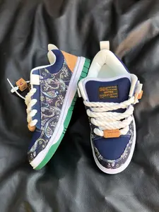 Unisex Low-Top Sneakers, Comfortable Textile Upper & Rubber Sole, Medium Width, All Season Footwear, Trendy Casual Shoes, Casual Trainers