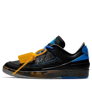 Air Jordan 2 Retro Low SP x Off-White 'Black Varsity Royal' DJ4375-004