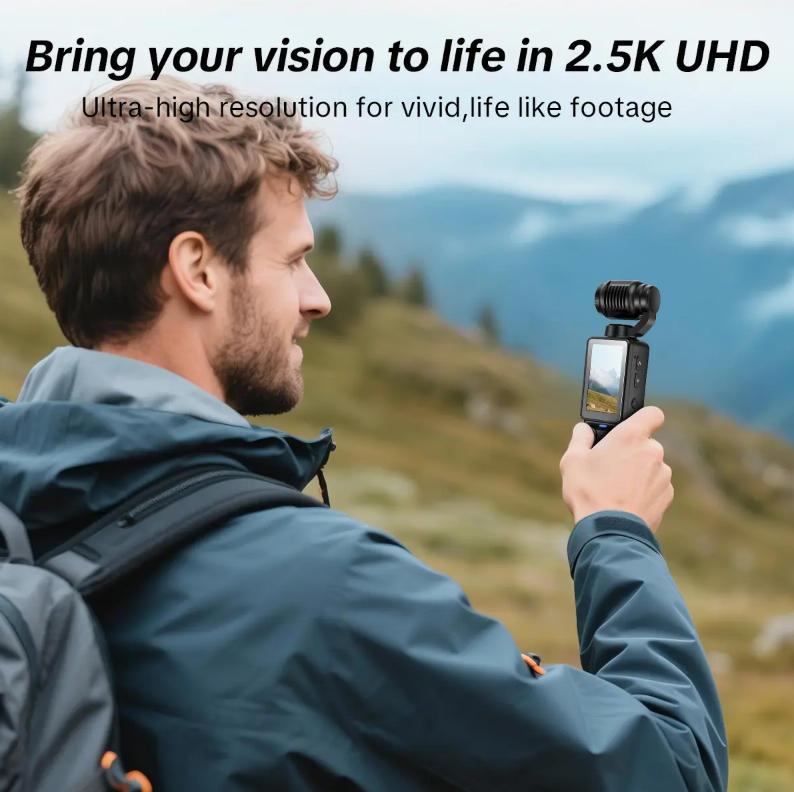 New upgrade Vlogging Camera with 32GB Card, Video Recorder, Digital Vlogging Camera with 180° Rotating Lens, Full Body Camera for Vlogging, Travel & Daily Life Recording, Camcorder, Christmas Gift
