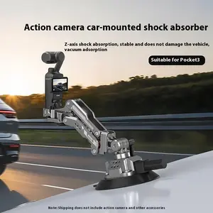Dji Osmo Pocket 3 Car Mount Stabilizer, Automotive Suction Cup Expandable Fixed Clamps Accessories, Ideal for Stable Footage