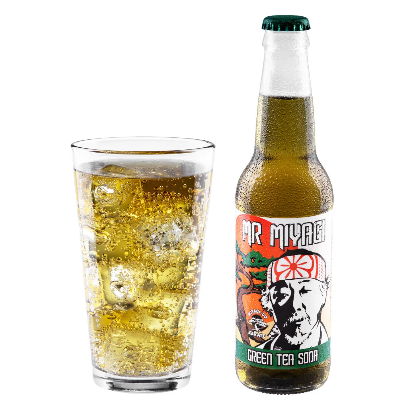 Mr. Miyagi Green Tea Soda Mr. Miyagi Green Tea Soda
