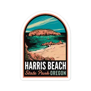 Harris Beach State Park - Vinyl Sticker