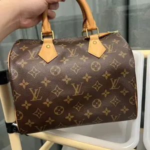 Pre-owned Louis Vuitton AuthenticLouis Vuitton Speedy 25 Monogram