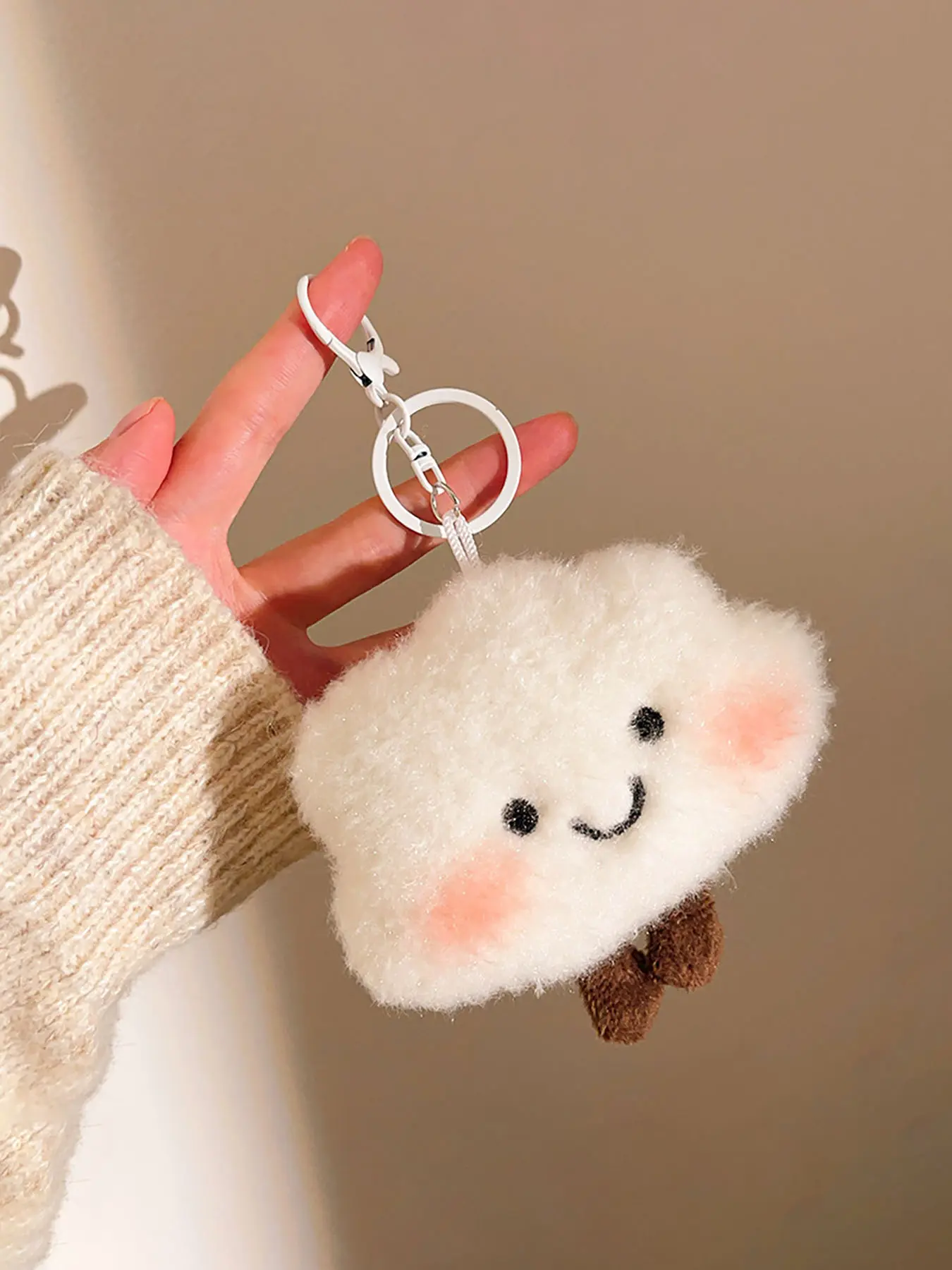 Cute Cloud-Shaped Bag Charm, DIY Decoration Accessory, Perfect Gift for Friends & Family, Unique Design for Personalized Bags, Charms for Bags, Purse Accessories, Trendy Bag Charms, Bag Charms For Handbags