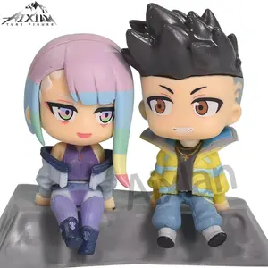 Aixlan Cyberpunk：Edgerunners Figure David Martinez Lucyna Kushinada PVC Action Figure Amine Birthday Gift Collectible Figurine