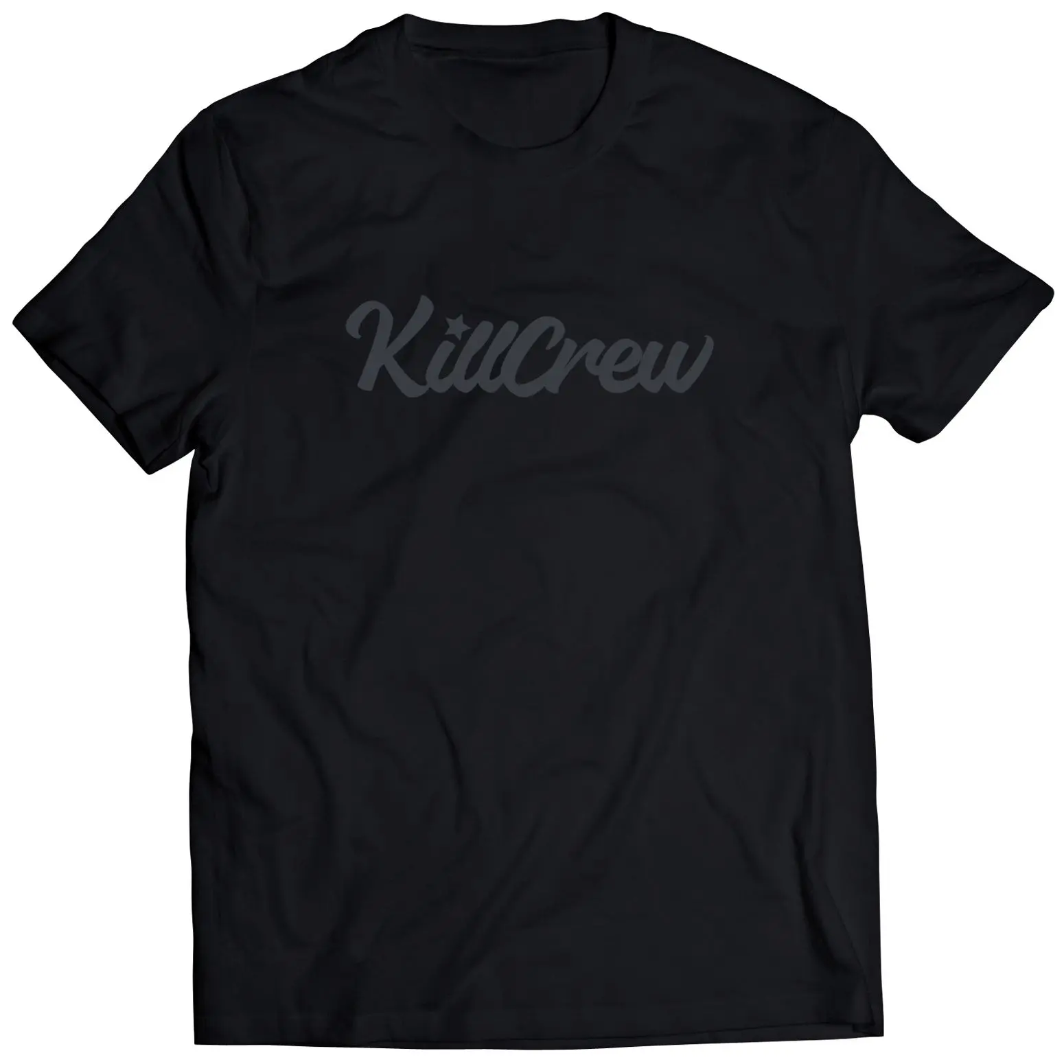 Kill Crew Graphic T-Shirt Cotton Fabric Sleeve Top Soft Streetwear - Slogan - Premium Fabric - Comfort Kill Crew Graphic T-Shirt Cotton Fabric Sleeve Top Soft Streetwear - Slogan - Premium Fabric - Comfort