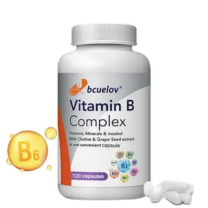 Bcuelov Vitamin B Complex - Supports immunity, nervous system, energy levels, mood health