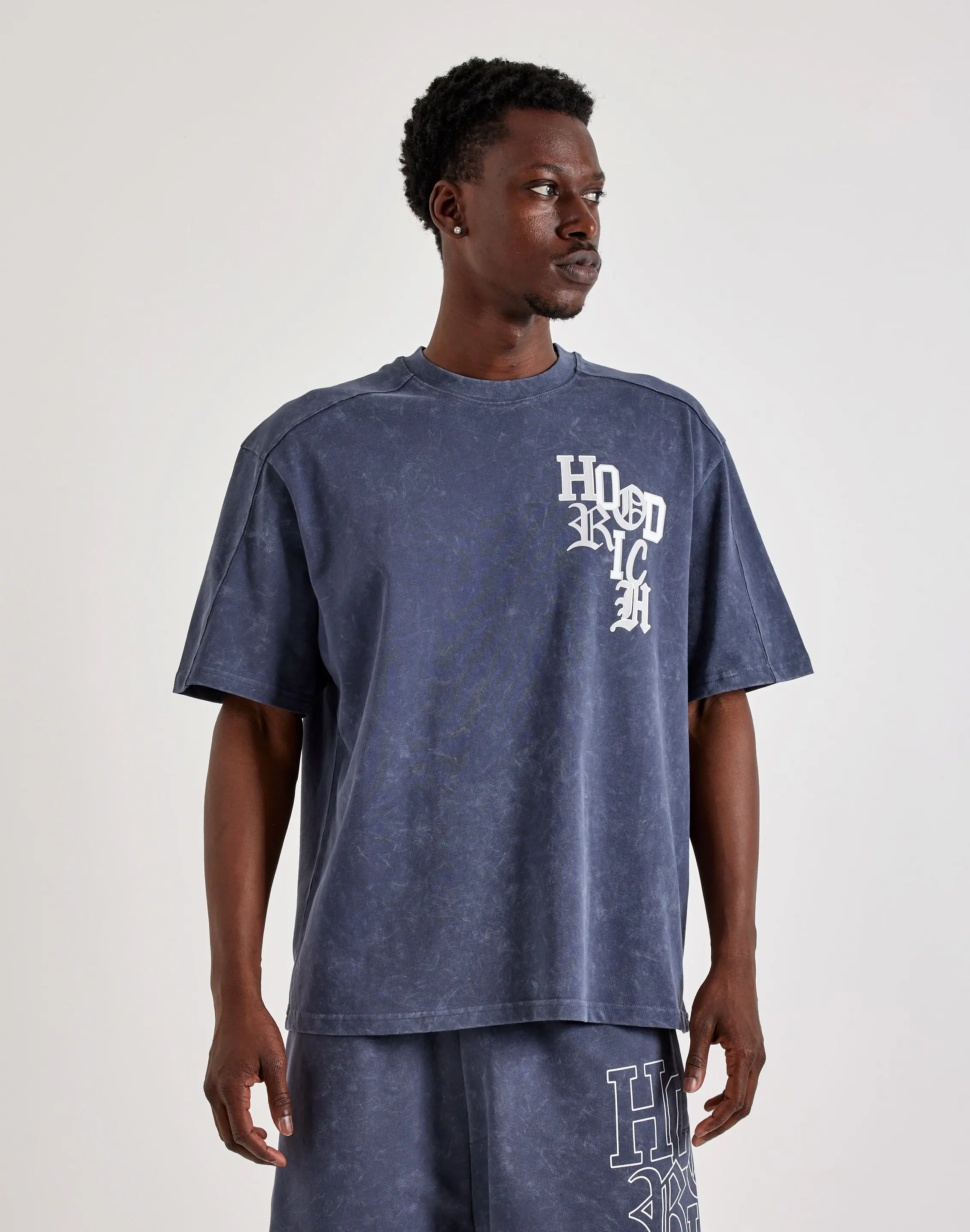 Mens Hoodrich Oversized Washed Tee