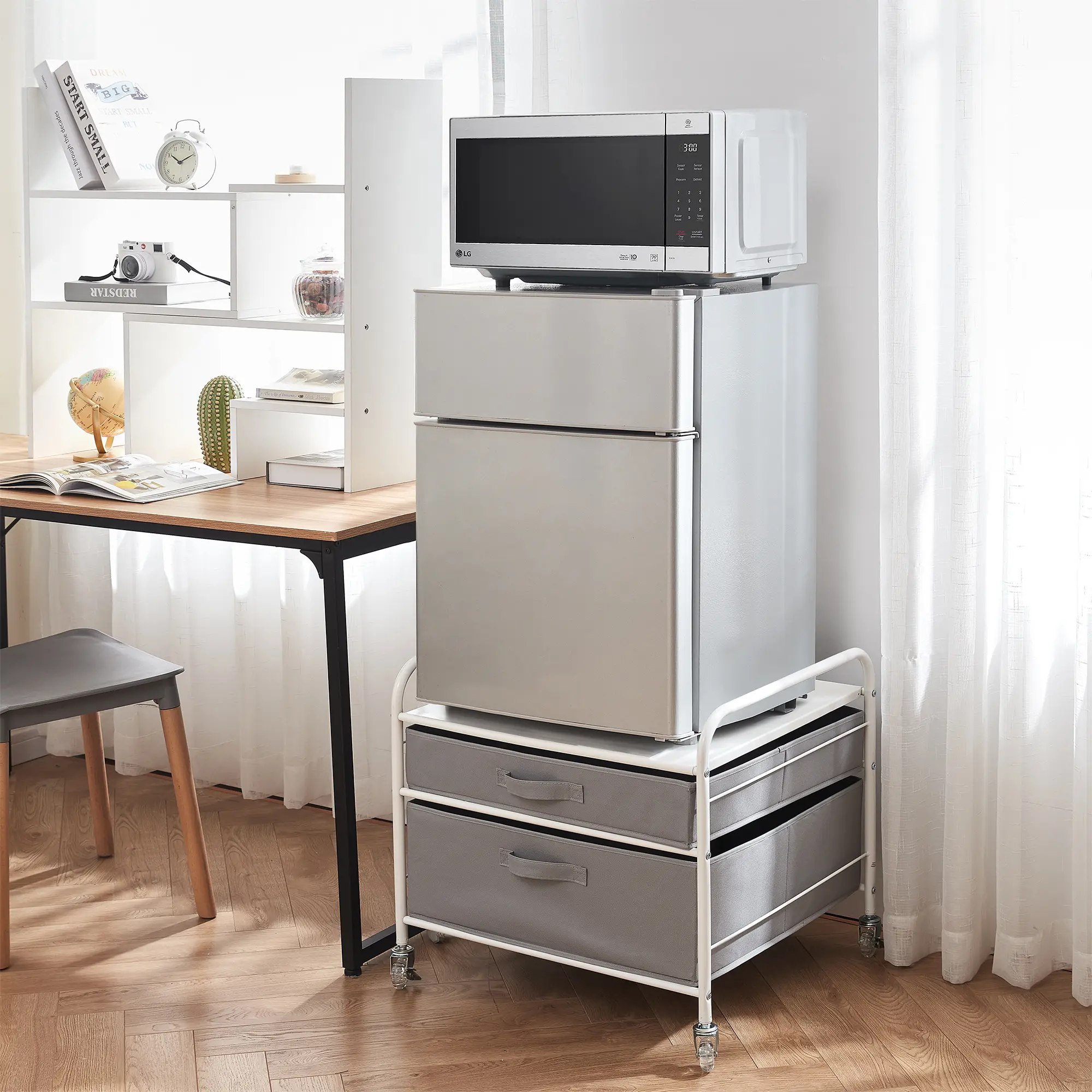 The Fridge Stand Supreme - White Frame The Fridge Stand Supreme - White Frame