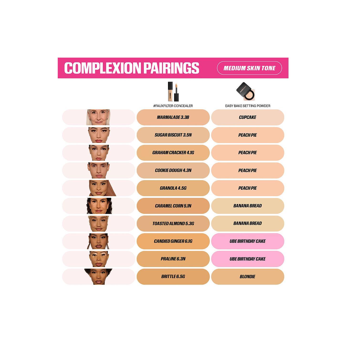 Huda Beauty Faux Filter Luminous Matte Concealer in Sugar Biscuit 3.5