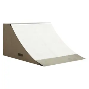 OC Ramps Quarter Pipe Ramp - 3ft Wide DIY Kit for Skateboarding