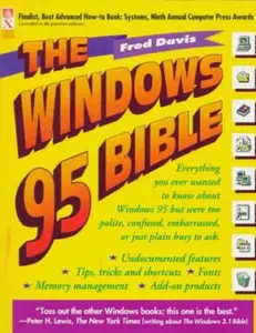USED-The Windows 95 Bible by Frederic E. Davis (Paperback)