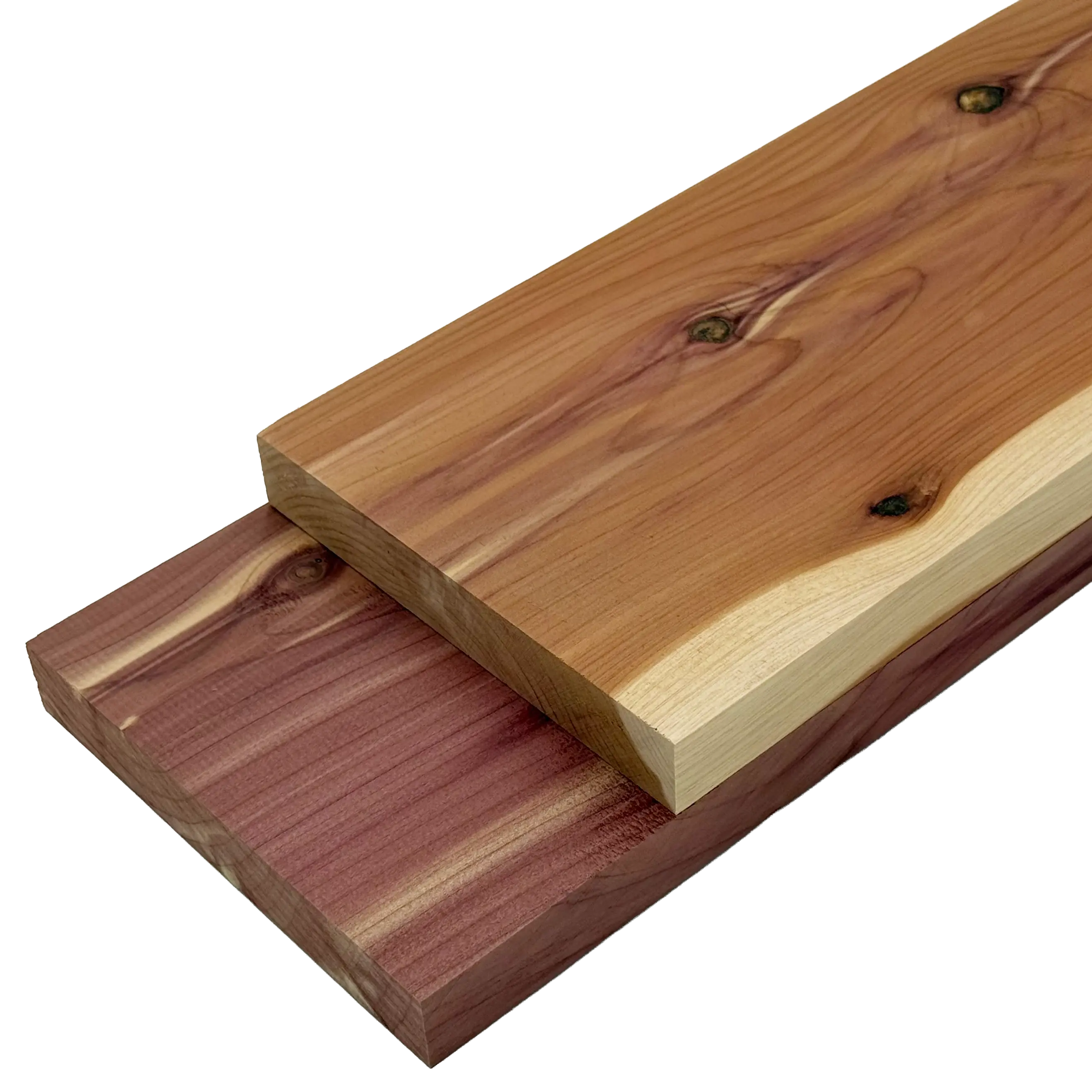 Aromatic Cedar Lumber Board - 3/4" x 5" (2 Pcs)