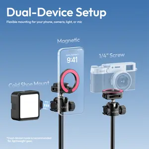 ULANZI MT-44 M 2-in-1 Magnetic & 1/4" Selfie Stick Tripod