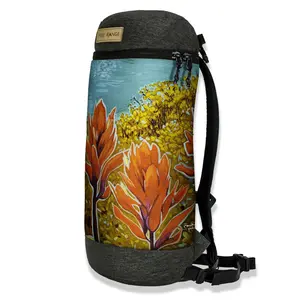 Free Range Equipment Colorful Unisex Backpack - Multi-Functional, Eco-Friendly Materials, 25L Capacity (Hyalite Paintbrush))