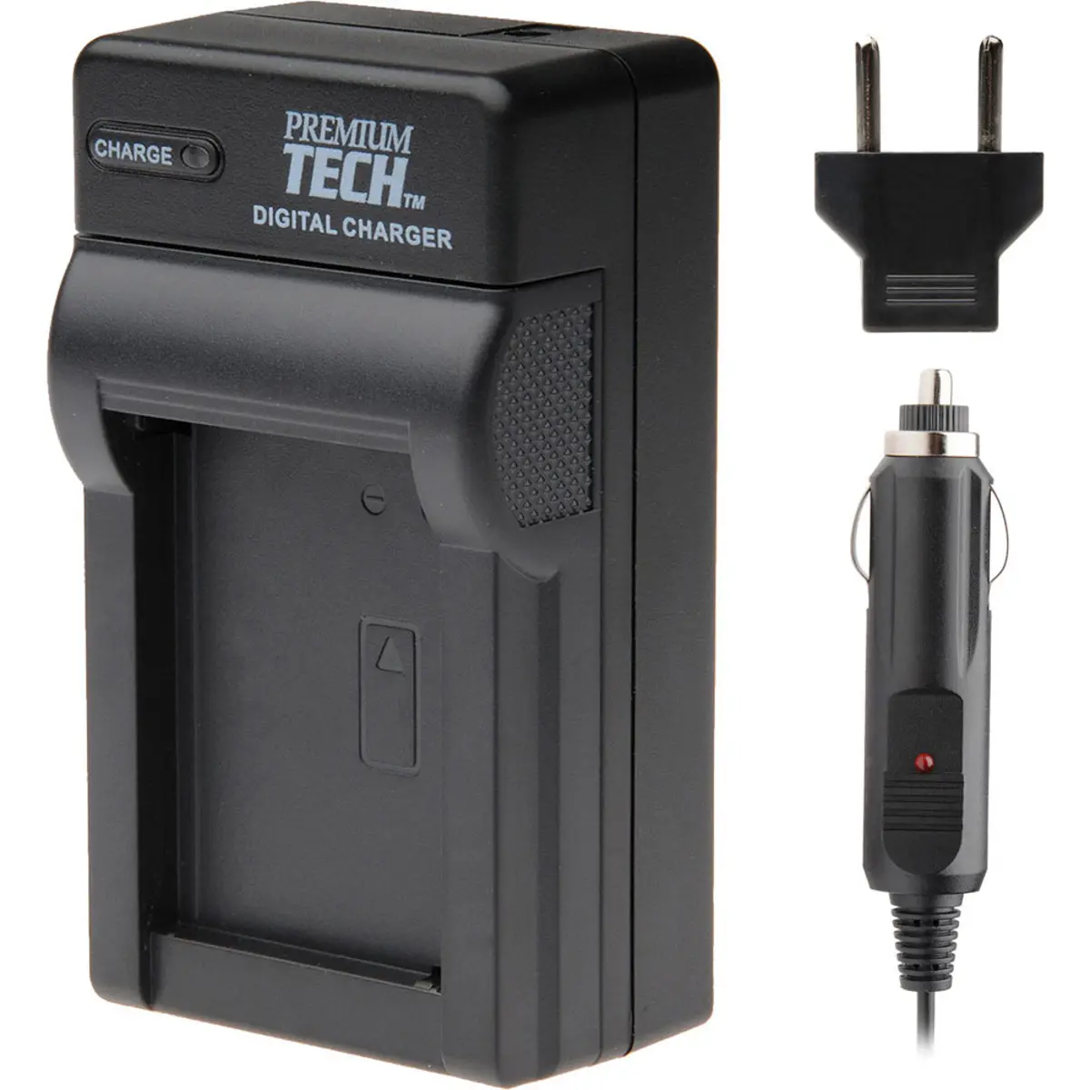 Adorama PT-32 AC/DC Rapid 4.2 volt Battery Charger for Olympus LI-40B, LI-42B, LI-30B, Nikon EN-EL10, Fujifilm NP-45, Pentax D-LI63, and Kodak KLIC-7006 Batteries