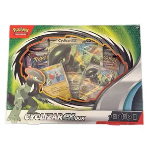 Pokémon Cyclizar ex Box - Collectible Card Game with Unique Cards and Character Design