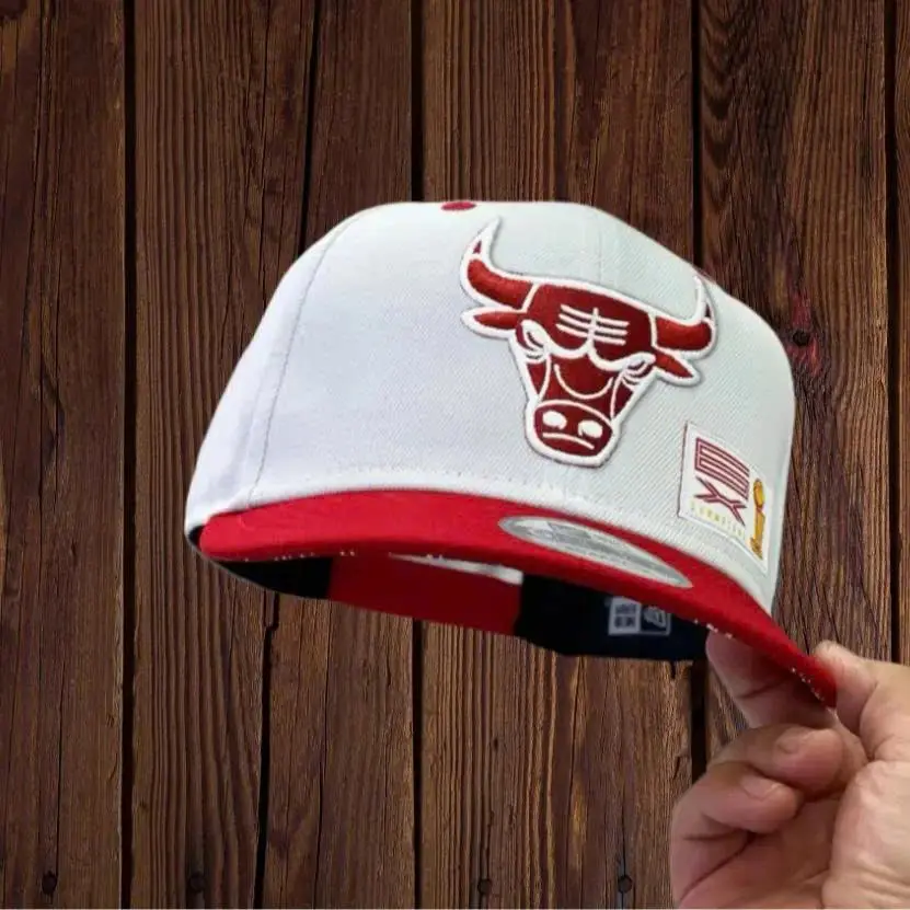 New Era Chicago Bulls Champions Red Horn Edition 9Fifty Snapback Cap