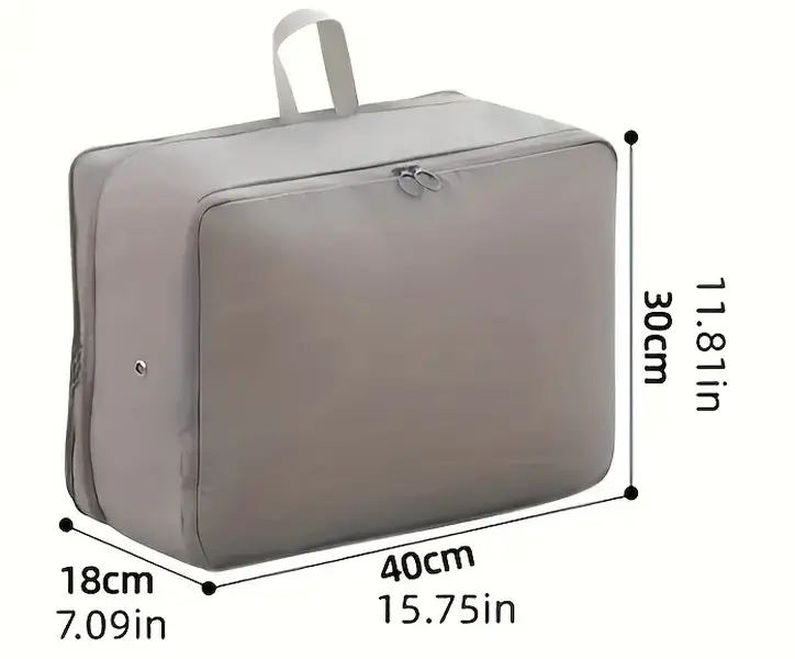 Compression Packing Cube, 2 Counts/set Durable Lightweight Travel Organizer with Zipper, Travel Clothes Folding Storage Bag for Luggage and Clothing Sorting, Travel Essentials, Suitcase Organizer, Travel Accessories, Travel Containers, （40CM×18CM×30CM）