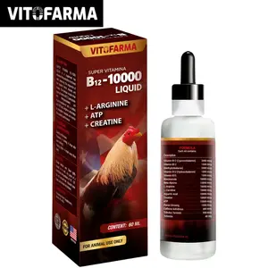 Vitofarma Super Vitamin B12 10000 Liquid for Birds, 60 ml