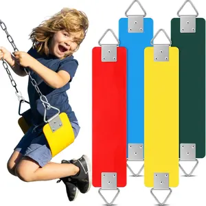 Swing Set with Chains, Complete Backyard Swing Replacement, 250lb Weight Capacity, Colors