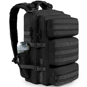 Tactical Backpack 50L Large Day Backpack 3 Days Assault Pack Bug Out Bag Water-Resistant Heavy Duty Hiking Treeking Rucksack